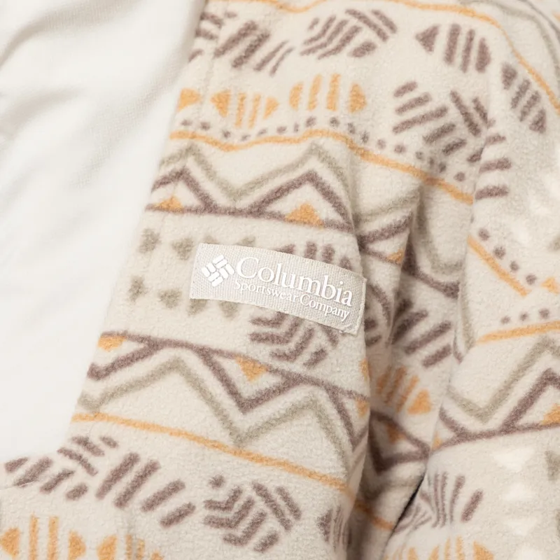 Columbia Womens Sequoia Grove Printed Half Zip Fleece Dark Stone Horizons-8