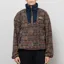 Columbia Womens Sequoia Grove Printed Half Zip Fleece Stone Green Horizons
