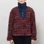 Columbia Womens Sequoia Grove Printed Half Zip Fleece Rich Wine Horizons