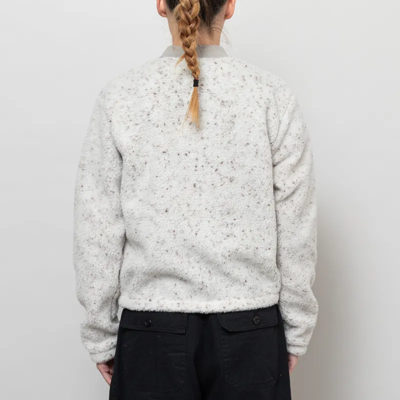 Columbia Womens Stella Path Fleece Bomber Jacket Dark Stone Flint Grey-3