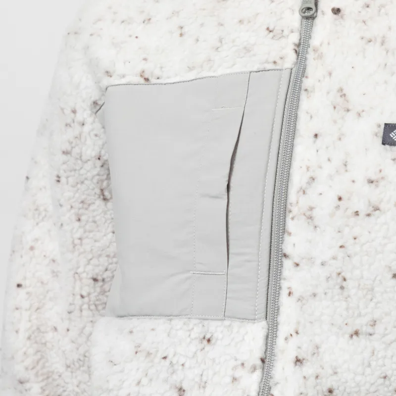 Columbia Womens Stella Path Fleece Bomber Jacket Dark Stone Flint Grey-7