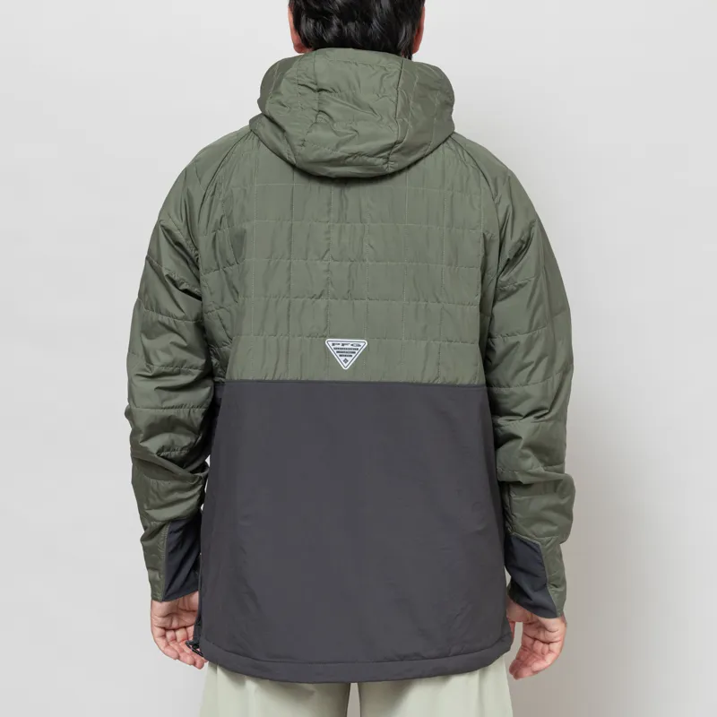 Columbia PFG Uncharted II Insulated Hooded Anorak Cypress Shark-3