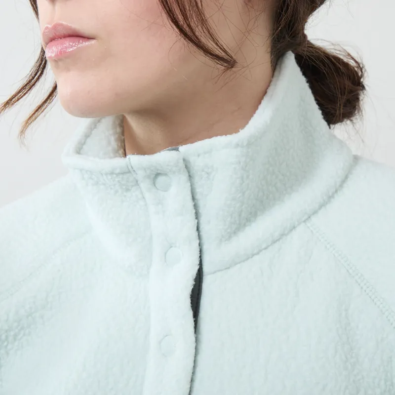 Columbia Womens Ridge Pebbled Half Snap Fleece Tea Light Sedona Sage-3