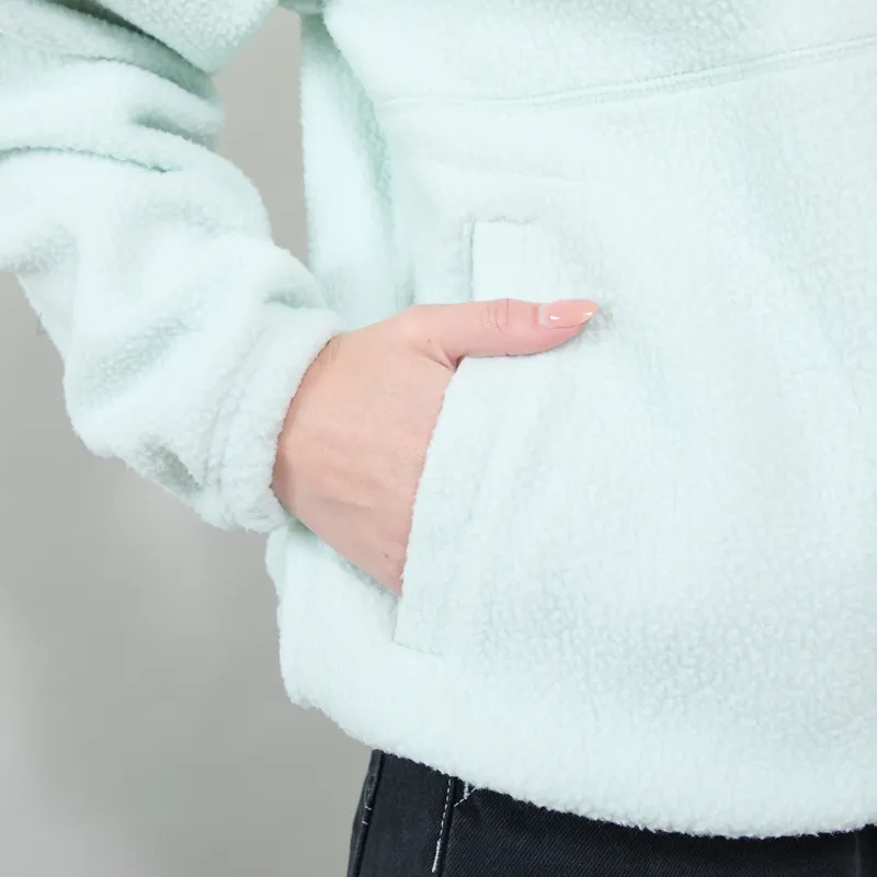 Columbia Womens Ridge Pebbled Half Snap Fleece Tea Light Sedona Sage-6
