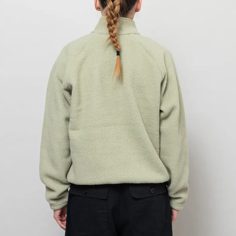 Columbia Womens Ridge Pebbled Half Snap Fleece Safari-3