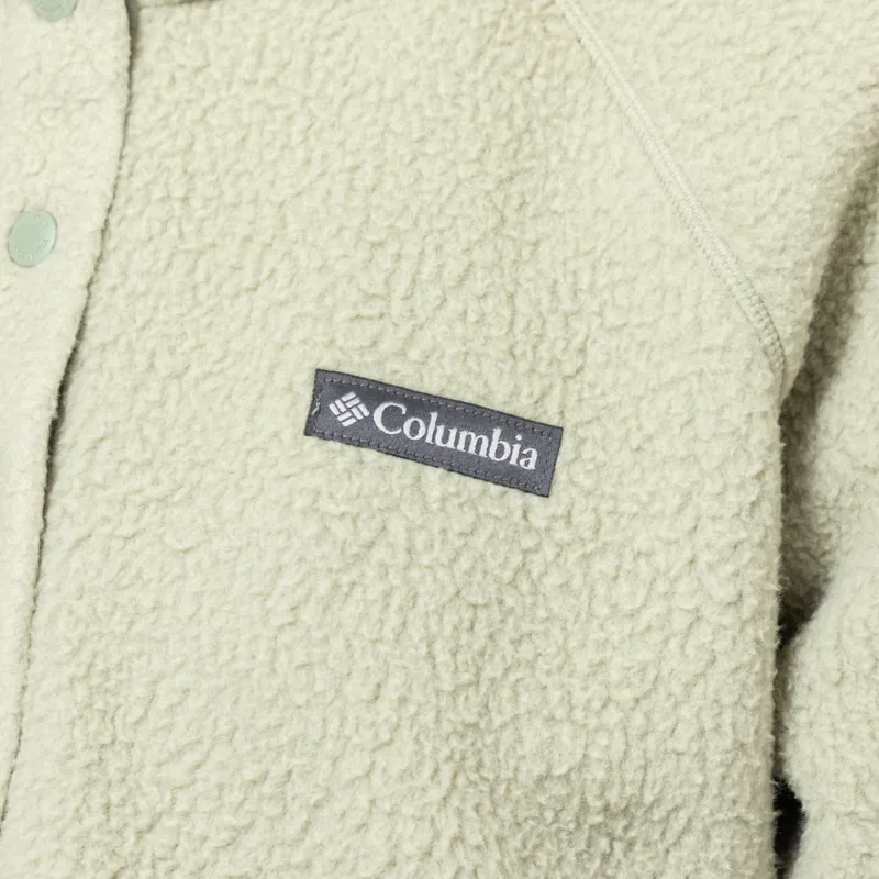 Columbia Womens Ridge Pebbled Half Snap Fleece Safari-6