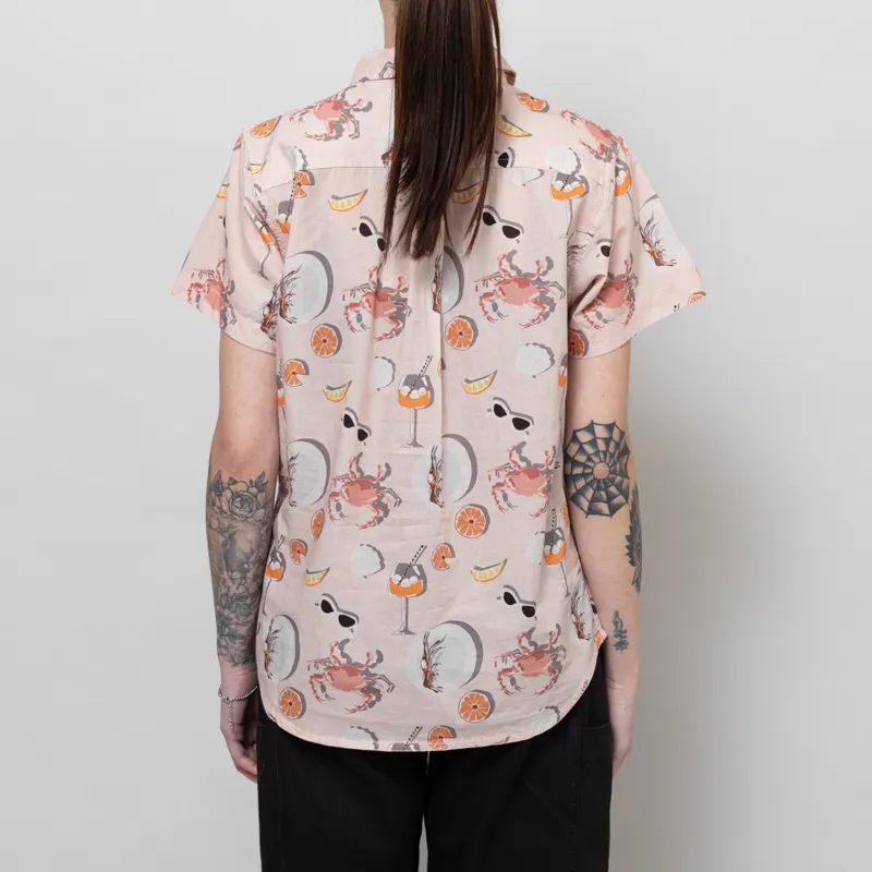 Kavu Womens Girl Party Shirt Crabs N Cocktails-3