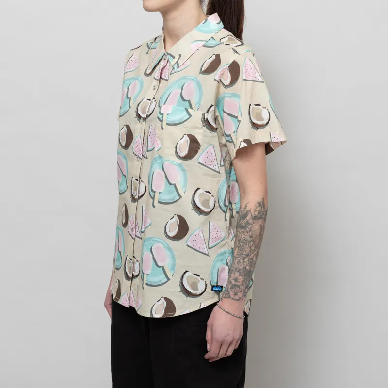 Kavu Womens Girl Party Shirt Coconutty-1