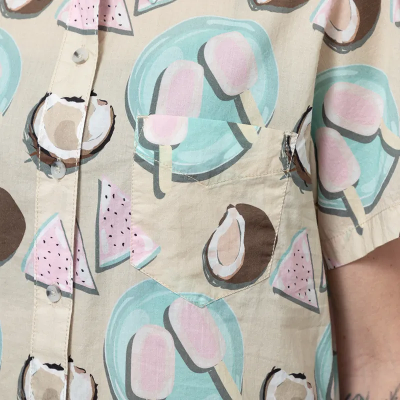 Kavu Womens Girl Party Shirt Coconutty-6