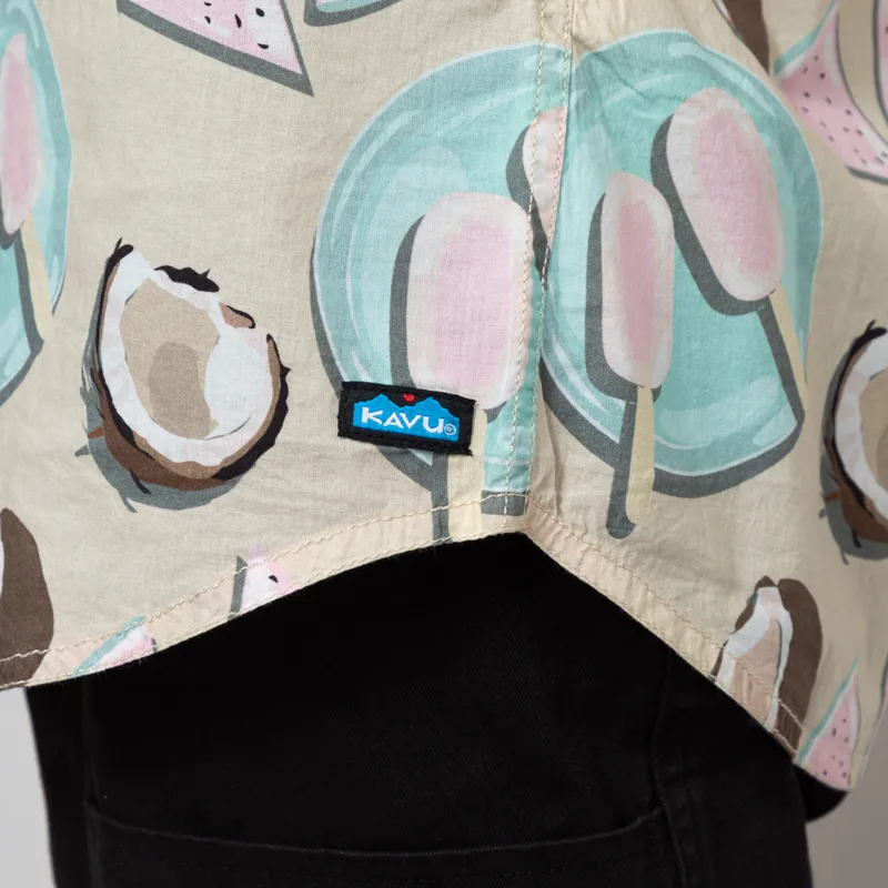 Kavu Womens Girl Party Shirt Coconutty-8