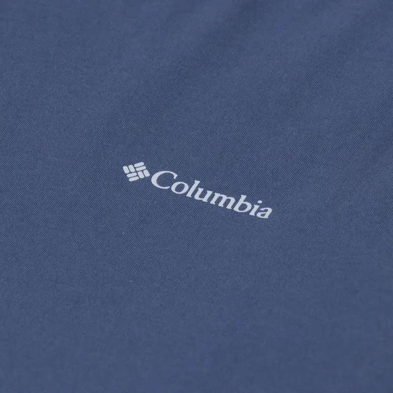 Columbia CSC Logo Organic Cotton T Shirt Dark Mountain Boxy Brand-5