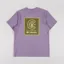 Columbia CSC Logo Organic Cotton T Shirt Shale Purple Linework C Badge