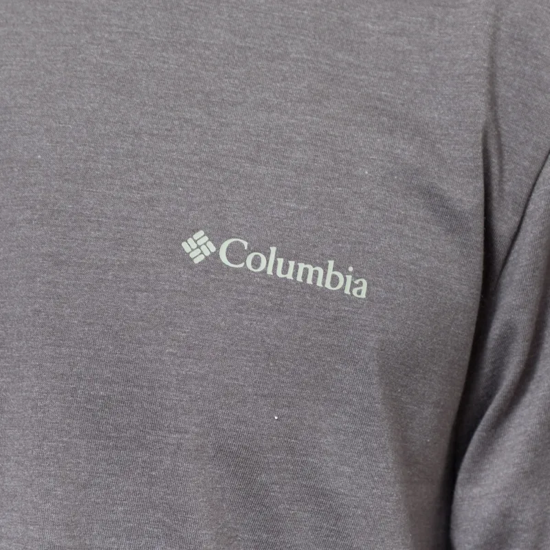Columbia CSC Outdoor Organic Cotton T Shirt City Grey Heather Sunscape-4