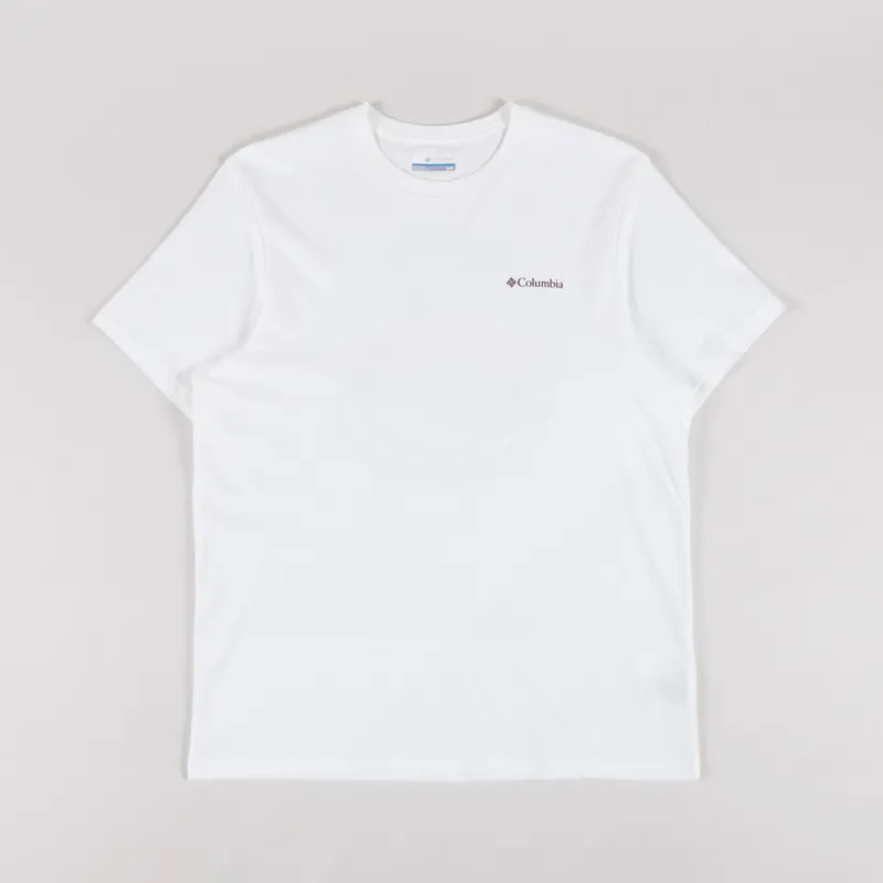 Columbia CSC Outdoor Organic Cotton T Shirt White Scoped View-1