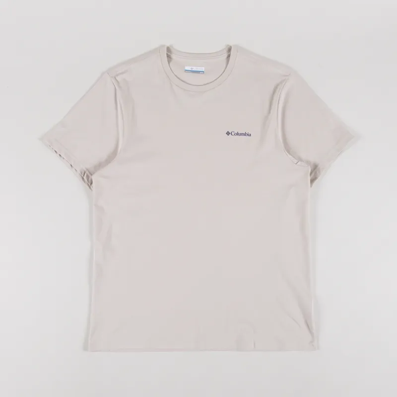 Columbia CSC Outdoor Organic Cotton T Shirt Dark Stone Sunscape-1