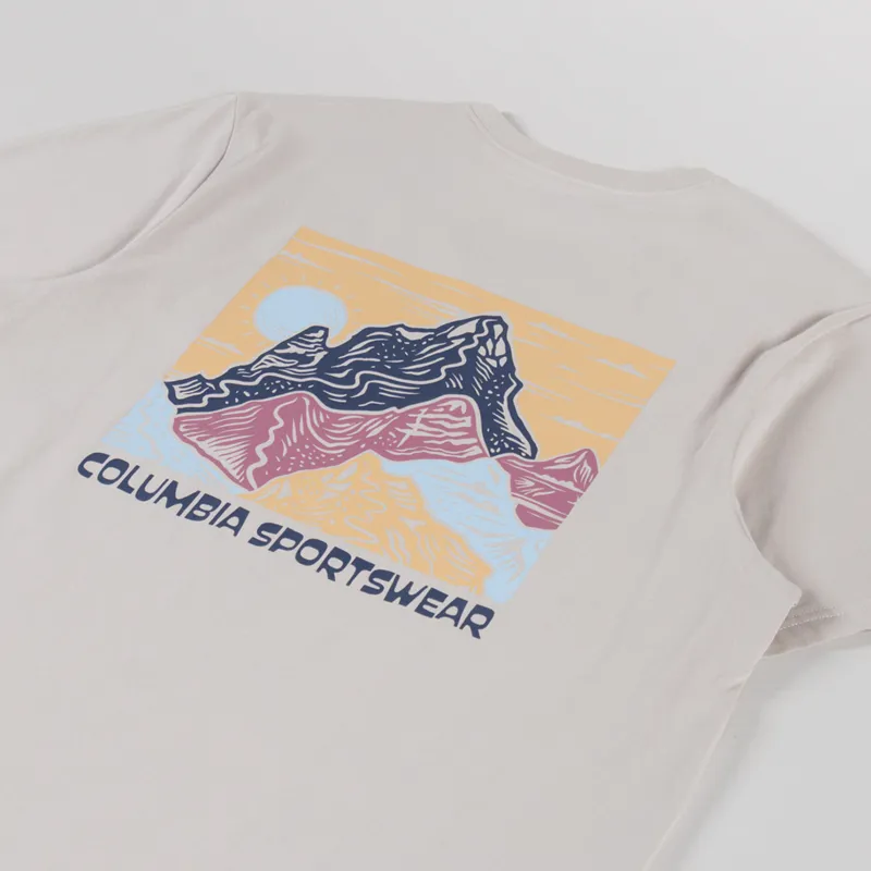 Columbia CSC Outdoor Organic Cotton T Shirt Dark Stone Sunscape-2