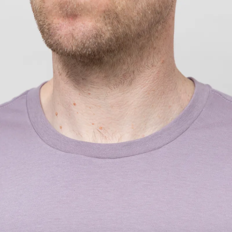 Columbia CSC Outdoor Organic Cotton T Shirt Shale Purple Scoped View-2