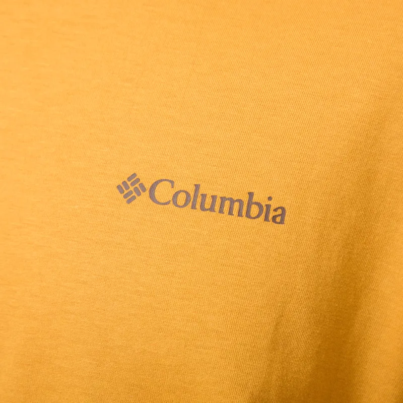 Columbia CSC Outdoor Organic Cotton T Shirt Squash Flower Power Badge-5