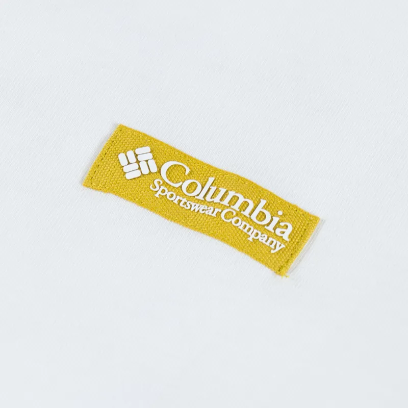 Columbia CSC Heavyweight Iconic T Shirt White Repeated Peaks-5