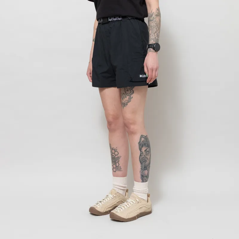Columbia Womens Sequoia Grove Woven Walking Shorts Black-1