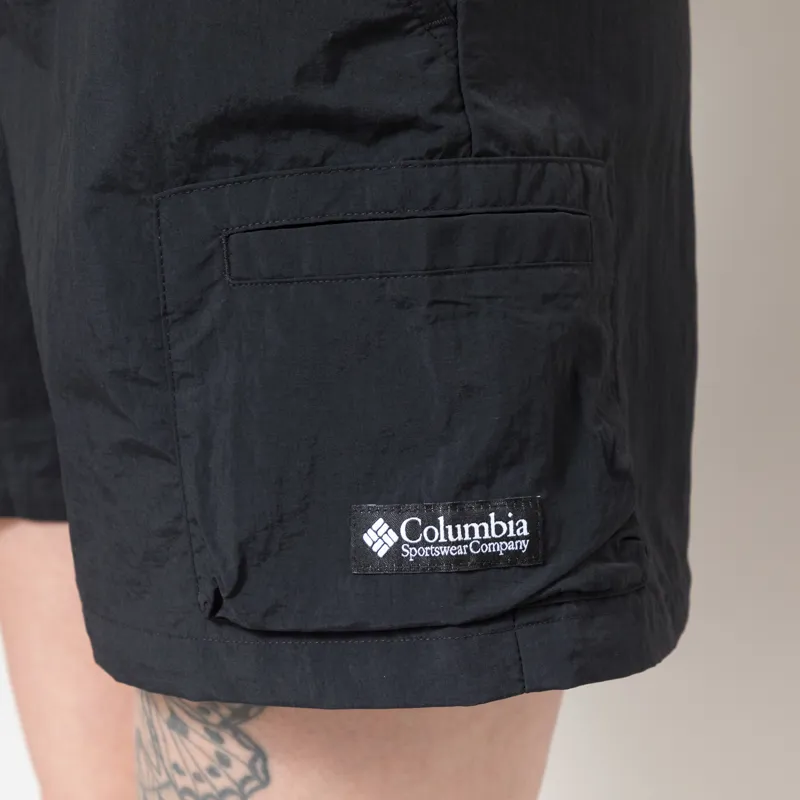 Columbia Womens Sequoia Grove Woven Walking Shorts Black-8