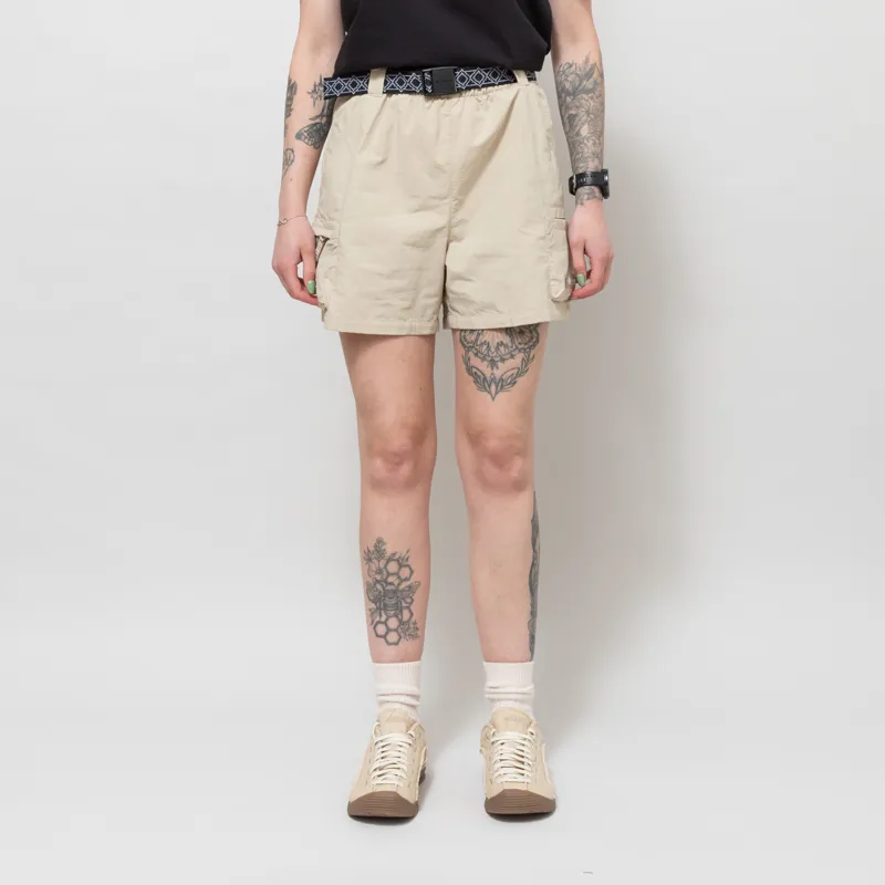 Columbia Womens Sequoia Grove Woven Walking Shorts Ancient Fossil