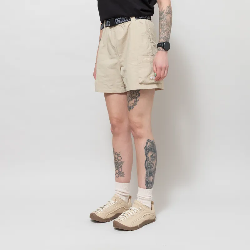 Columbia Womens Sequoia Grove Woven Walking Shorts Ancient Fossil-1