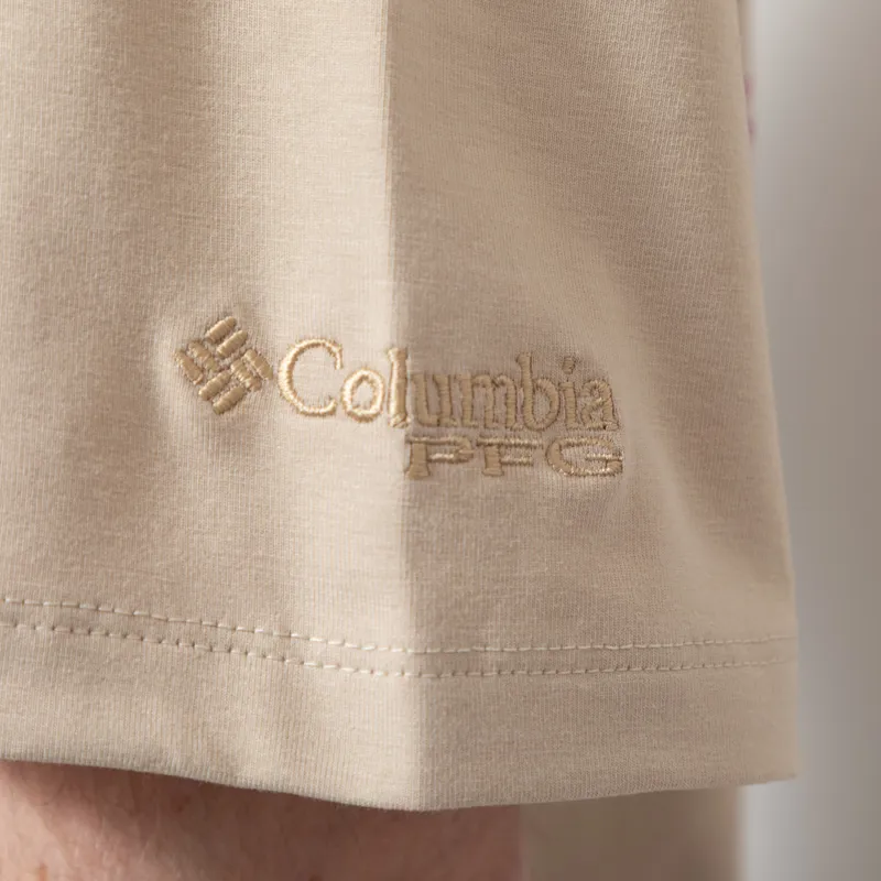 Columbia Bonefish Flats T Shirt Ancient Fossil-6