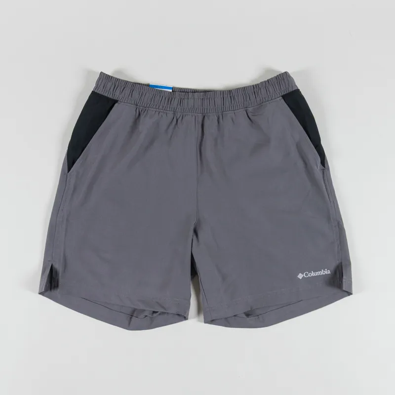 Columbia Vital Valley Hiking Shorts City Grey Black