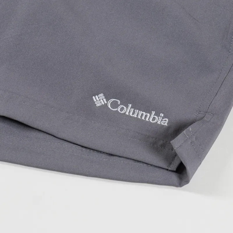 Columbia Vital Valley Hiking Shorts City Grey Black-4