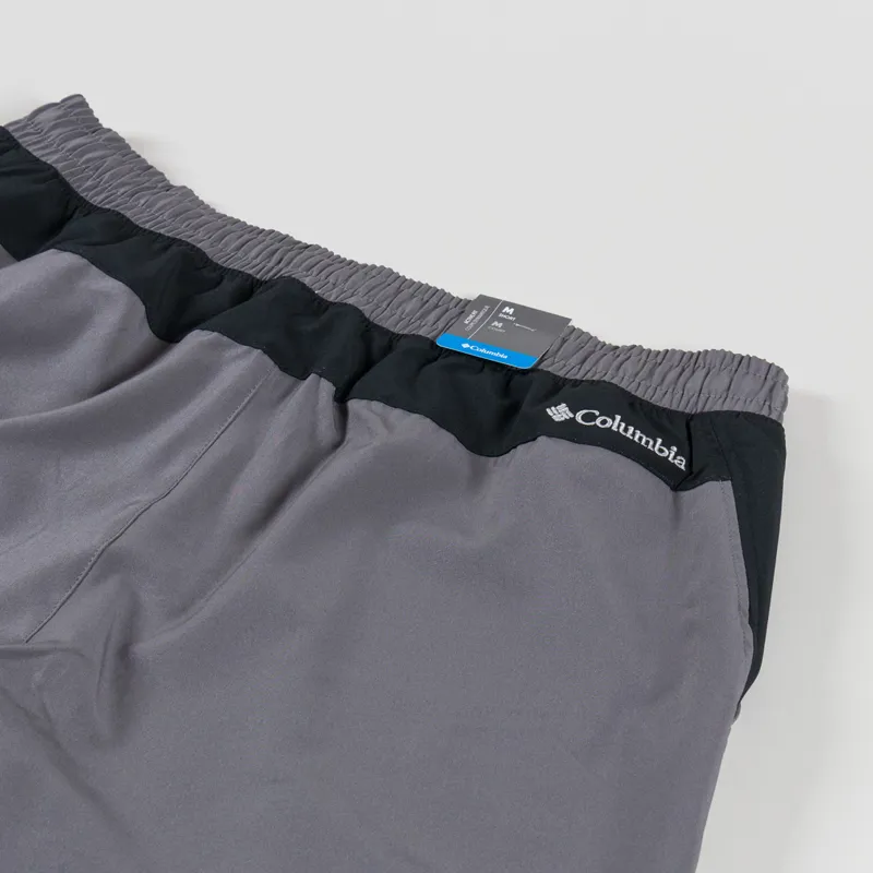 Columbia Vital Valley Hiking Shorts City Grey Black-3