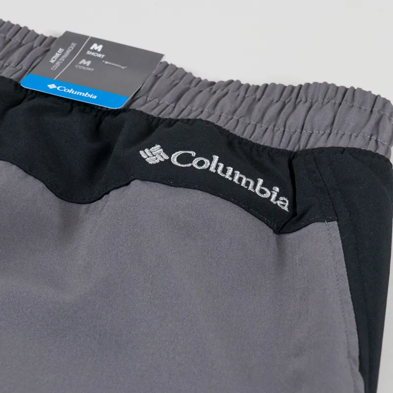 Columbia Vital Valley Hiking Shorts City Grey Black-6