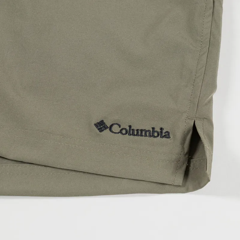 Columbia Vital Valley Hiking Shorts Stone Green Greenscape-6
