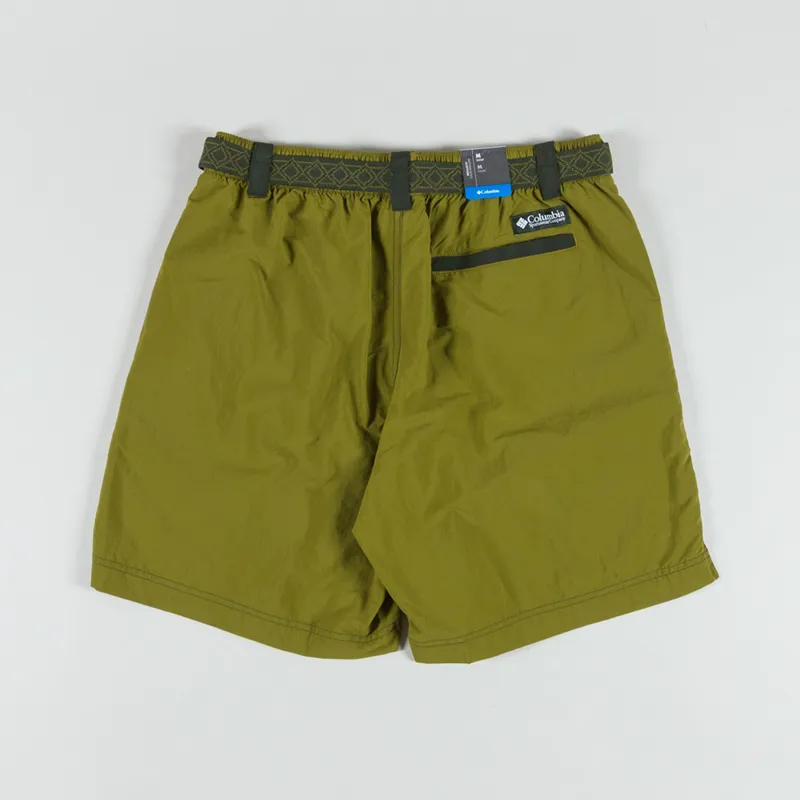 Columbia Sequoia Grove Woven Walking Shorts Mossy Green Greenscape-1