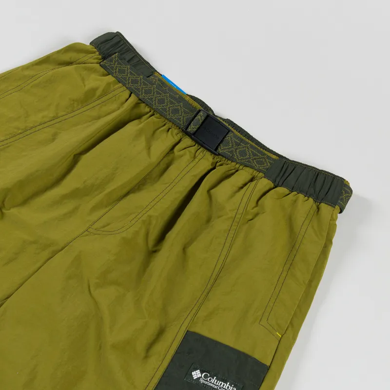Columbia Sequoia Grove Woven Walking Shorts Mossy Green Greenscape-2