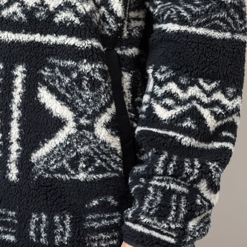 Columbia Rugged Ridge Sherpa Half Zip Fleece Black Deschutes Days-7