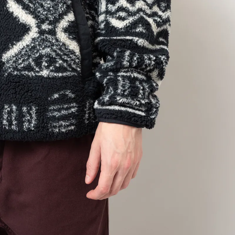 Columbia Rugged Ridge Sherpa Half Zip Fleece Black Deschutes Days-9