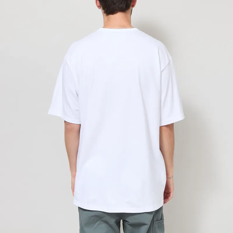 Columbia CSC Heavyweight Logo T Shirt White CSC Retro Logo-2