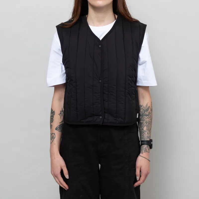 Rains Womens Banja Short Liner Vest Black