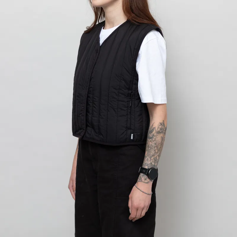Rains Womens Banja Short Liner Vest Black-1