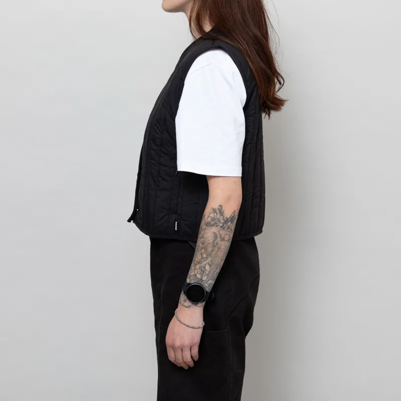 Rains Womens Banja Short Liner Vest Black-2