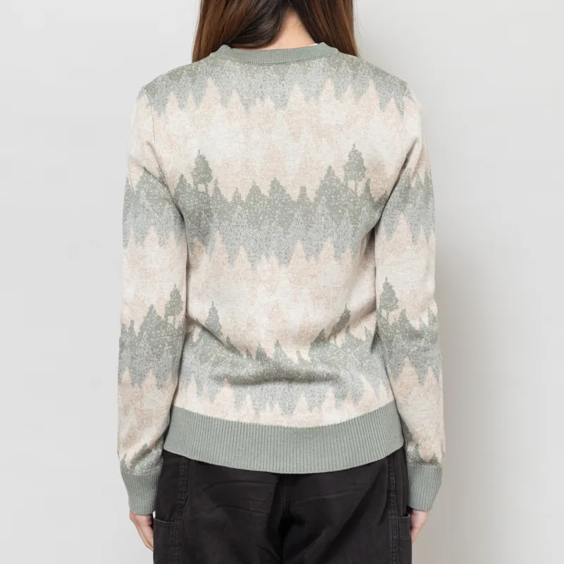 Kavu Womens Hillrose Sweater Forest Fade-3