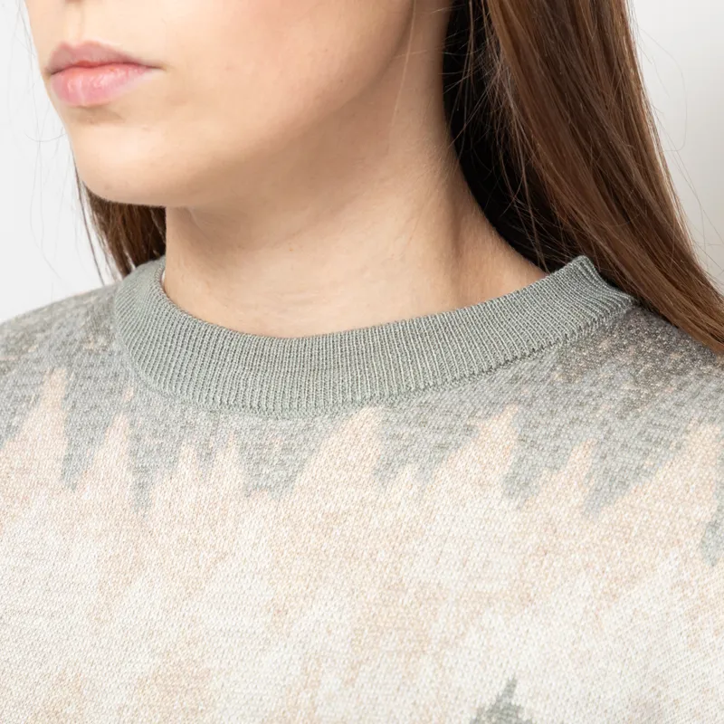 Kavu Womens Hillrose Sweater Forest Fade-5