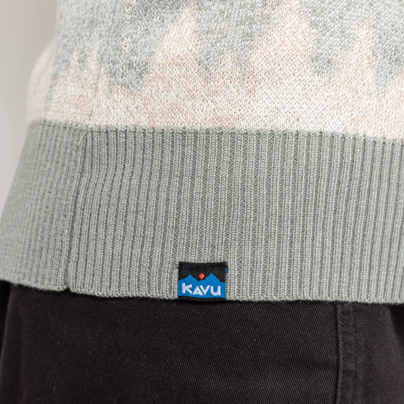 Kavu Womens Hillrose Sweater Forest Fade-7