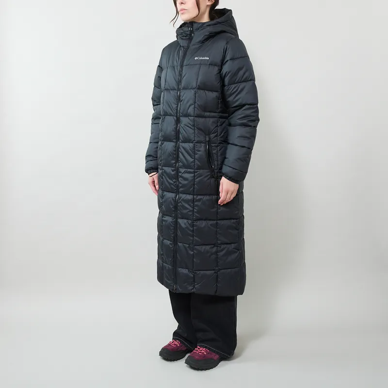 Columbia Womens Puffect III Long Jacket Black-2