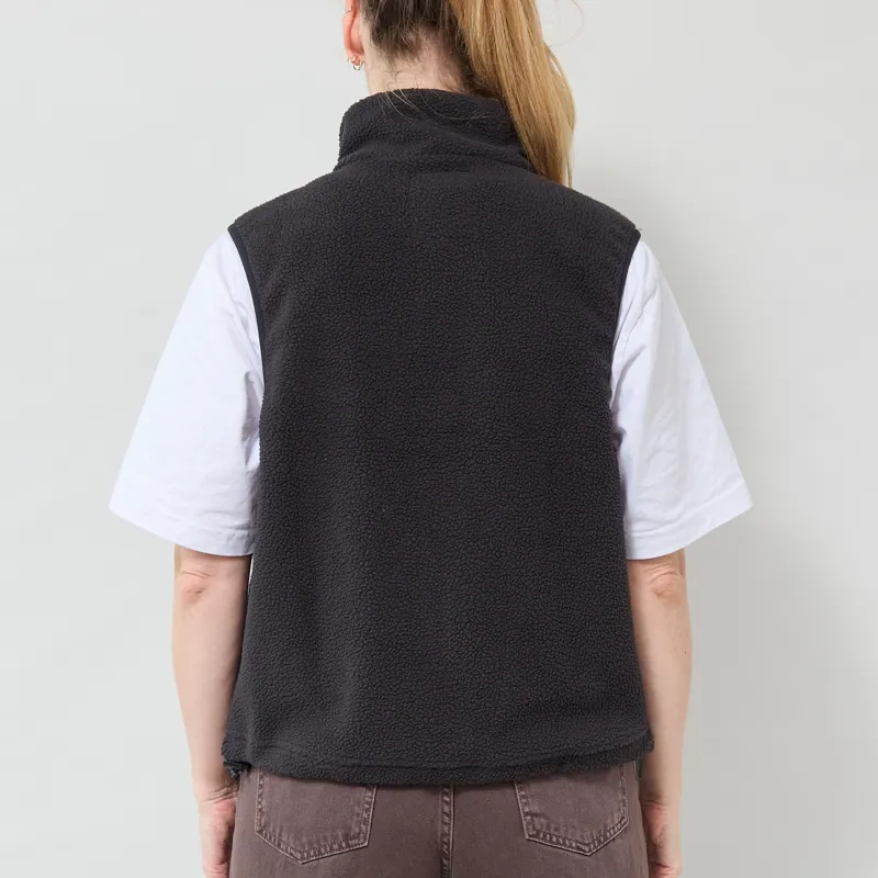Columbia Womens Helvetia Sherpa Fleece Gilet Black-2