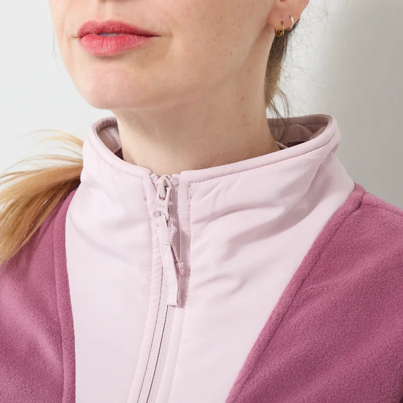 Columbia Womens Sequoia Grove II Half Zip Fleece Antique Mauve Moonvista Mineral Pink-3