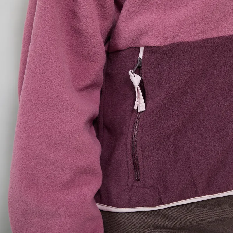 Columbia Womens Sequoia Grove II Half Zip Fleece Antique Mauve Moonvista Mineral Pink-5