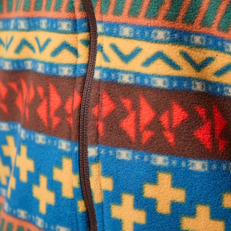 Columbia Sequoia Grove II Printed Full Zip Fleece Teak Brown Wizard Island-5