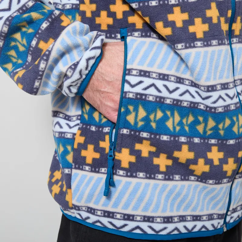 Columbia Sequoia Grove II Printed Full Zip Fleece Phoenix Blue Wizard Island-7